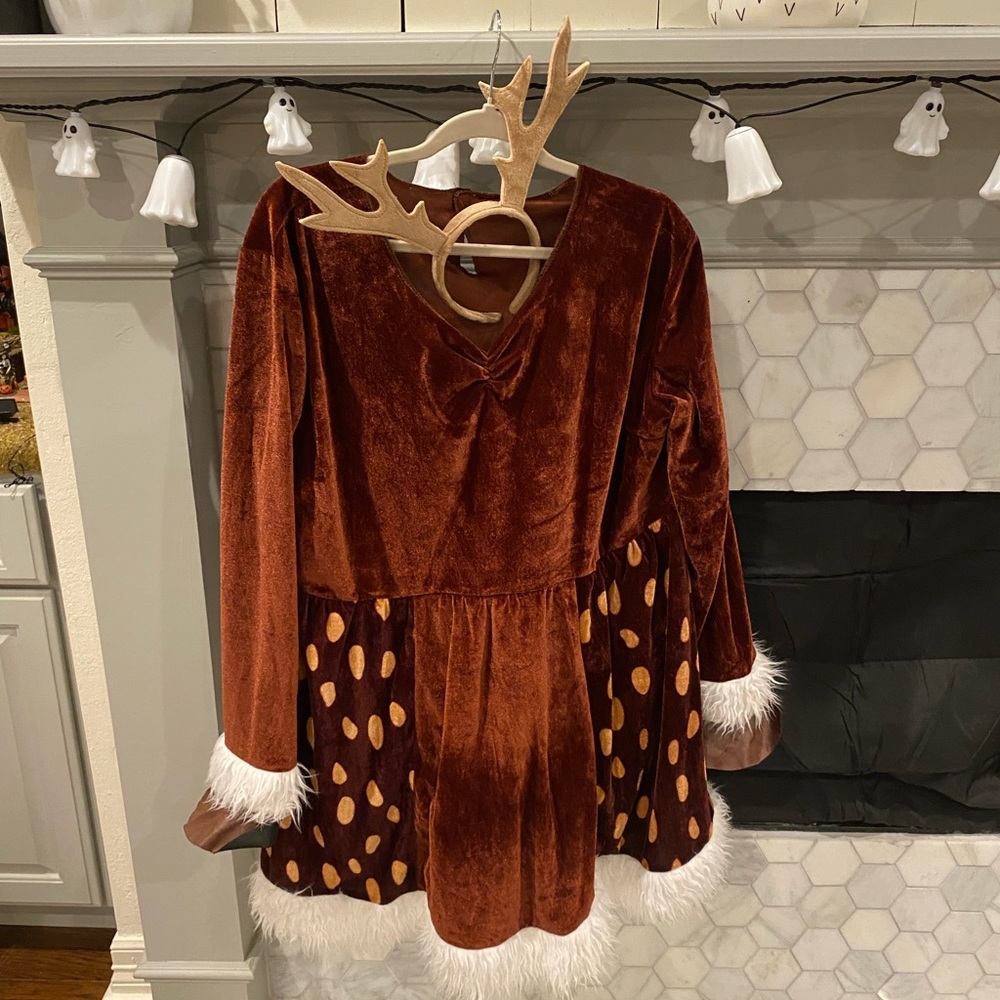 Deer Halloween costume 1x